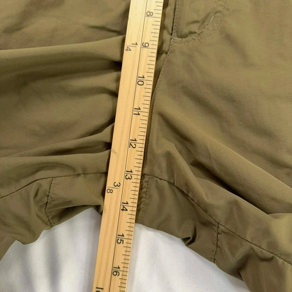 SCOTTeVEST Travel Shorts Olive Green Hiking MultiPocket 7